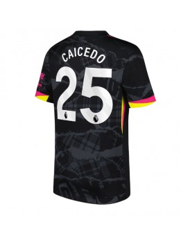 Chelsea Moises Caicedo #25 Ausweichtrikot 2024-25 Kurzarm